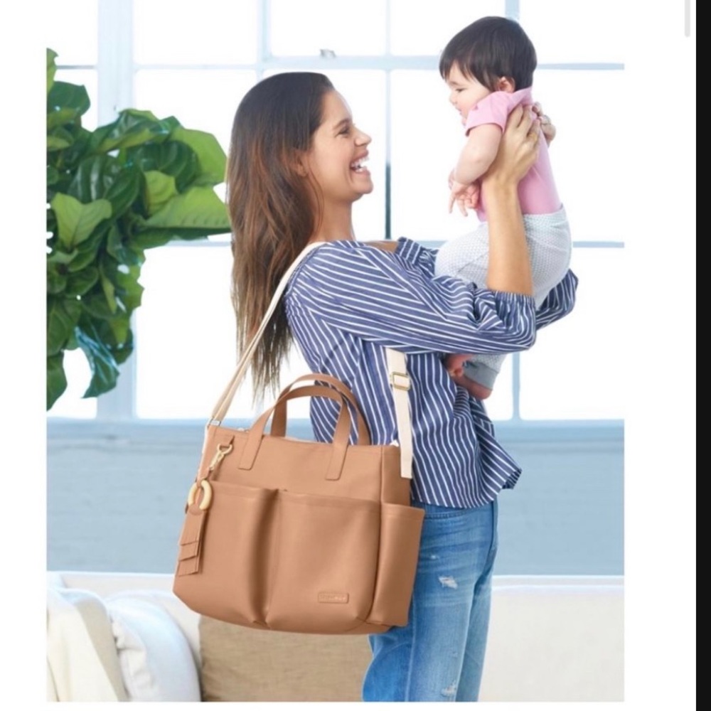 Tan Skip Hop Diaper Bag